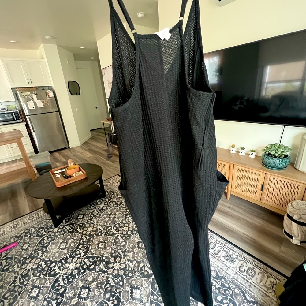 Black knit romper - Picture 3 of 3